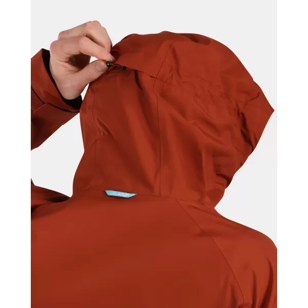  Moška hardshell jakna KILPI MAMBA-M YM0101KI RJAVA 