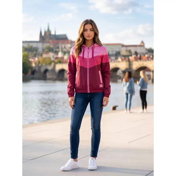  Ženska jakna ALTISPORT EDNA BORDO 