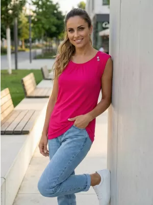 Ženski brezrokavnik ALTISPORT ELKI ROZA