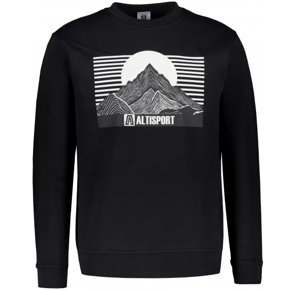  Moški pulover ALTISPORT ALM188406 ČRNA 