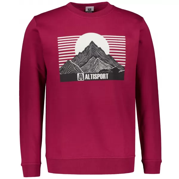  Moški pulover ALTISPORT ALM188406 GRANAT 