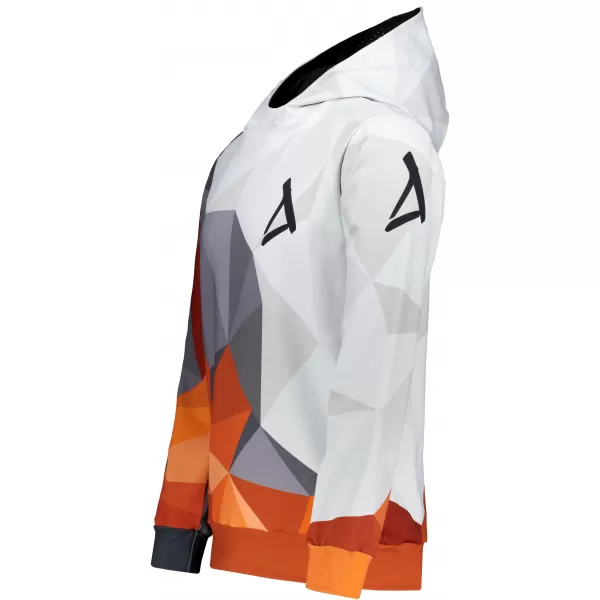  Moška funkcionalna trenirka Premium ALTISPORT VOJ/ALM007MI01 ORANŽNA/SIVA 