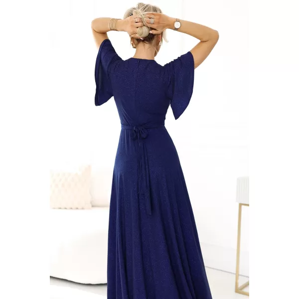  Obleka NUMOCO JENNIFER 581-5 TEMNO MODRA 