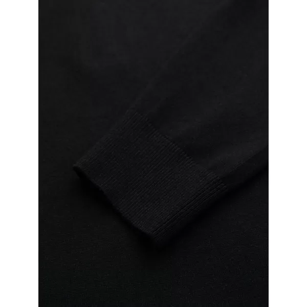  Moški pulover OMBRE OM-SWZS-0124 ČRN 