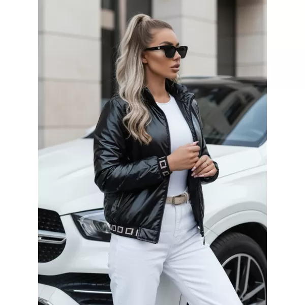 Ženska jakna DSTREET TY4912 ČRN 