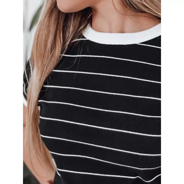  Obleka DSTREET FITLINES EY2584 ČRN 
