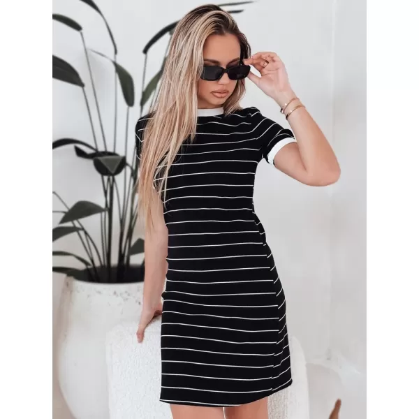  Obleka DSTREET FITLINES EY2584 ČRN 