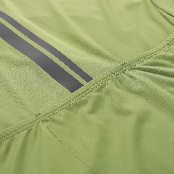  Kolesarski dres ALPINE PRO SAGEN 2 ZELENO 