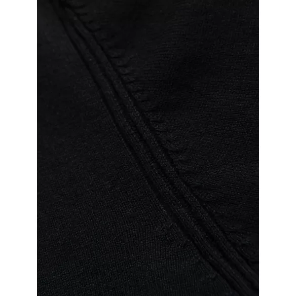  Moški pulover OMBRE OM-SWZS-0124 ČRN 