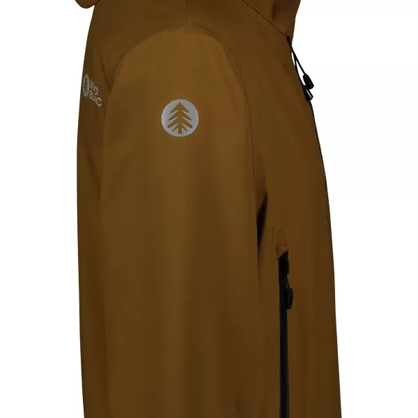  Moški 3ll zunanji jakna NORDBLANC NOMAD NBSJM8182 RJAVA 
