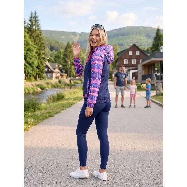  Ženska jakna ALTISPORT EDRIA TEMNO MODRA 