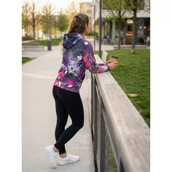  Ženska funkcionalna premija ALTISPORT VOJ/ALW055MI01 ČRNA -PINK 