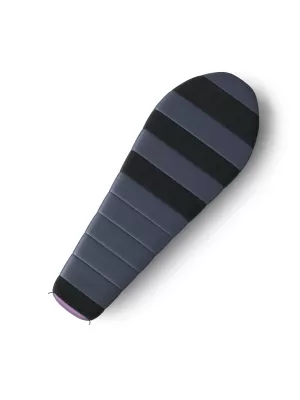 Ženska spalna vreča s puhom HUSKY DRAPE LADIES -20°C MODRA/VIJOLIČNA