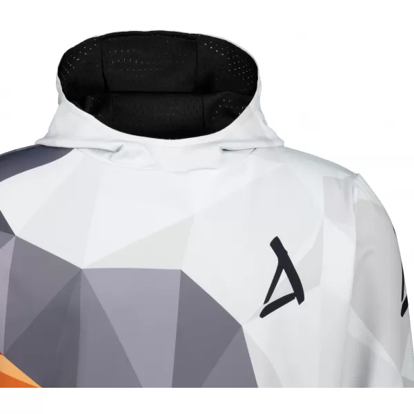  Moška funkcionalna trenirka Premium ALTISPORT VOJ/ALM007MI01 ORANŽNA/SIVA 