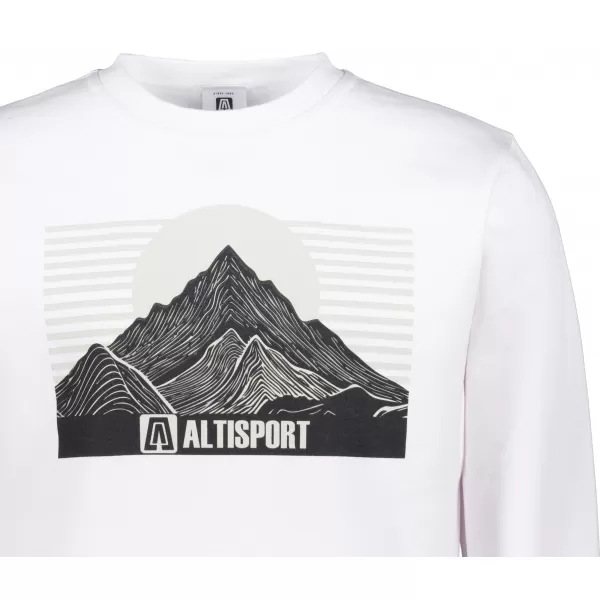  Moški pulover ALTISPORT ALM188406 BELA 