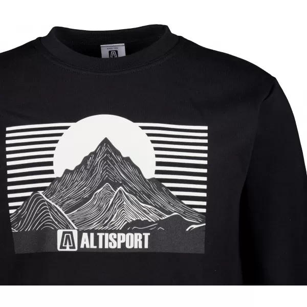  Moški pulover ALTISPORT ALM188406 ČRNA 