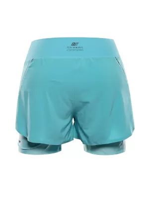 Ženske kratke hlače ALPINE PRO GAJERA MODRO