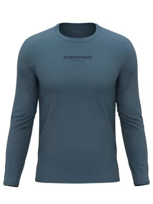 Moška T -majica z dolgim ​​rokavom HANNAH BINE L/S ANTRACIT