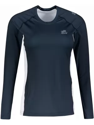 Ženska premium funkcionalna majica z dolgimi rokavi ALTISPORT VOJ/ALW078TR03 ČRNA