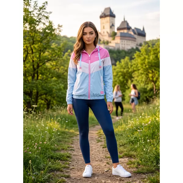  Ženska jakna ALTISPORT EDNA SVETLO ROZA 