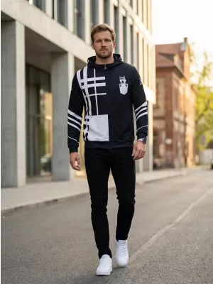 Moški vrhunski funkcionalni pulover z zadrgo ALTISPORT VOJ/ALM098MI02 SHIBA