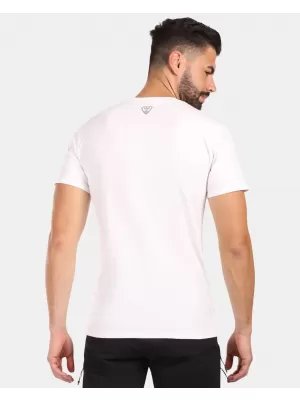 Moška majica s kratkimi rokavi KILPI DISCOVER-M YM0337KI BELA