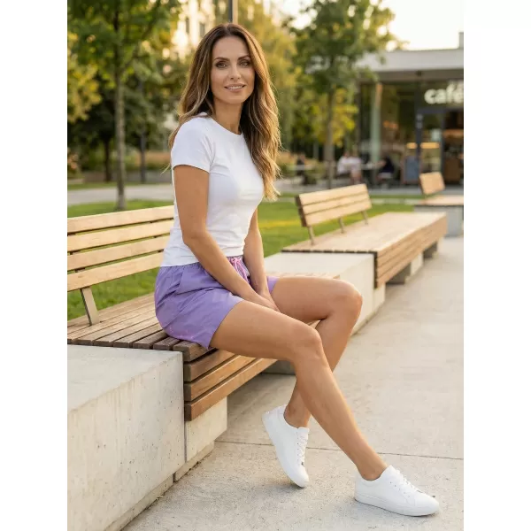  Ženske kratke hlače ALTISPORT ELISSA VIJOLIČNA 