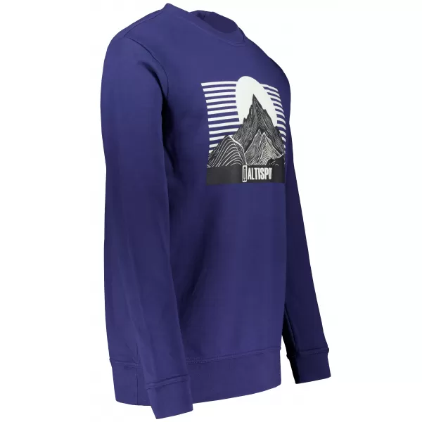  Moški pulover ALTISPORT ALM188406 POLNOČNO MODRA 