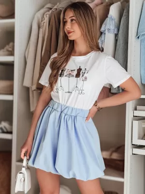 Žensko krilo DSTREET PUFFELLA CY0502 SVETLO MODRA