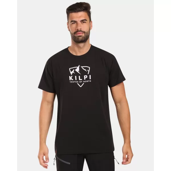  Moška funkcionalna majica KILPI DIXIE-M YM0304KI ČRN 