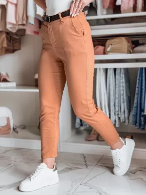 Ženske hlače DSTREET TAIRONIK UY2543 ORANŽNA