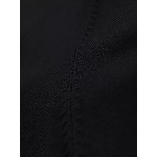  Moški kardigan OMBRE OM-SWCD-0126 ČRN 