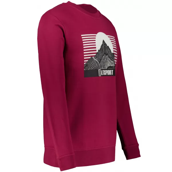  Moški pulover ALTISPORT ALM188406 GRANAT 