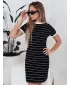 Obleka DSTREET FITLINES EY2584 ČRN