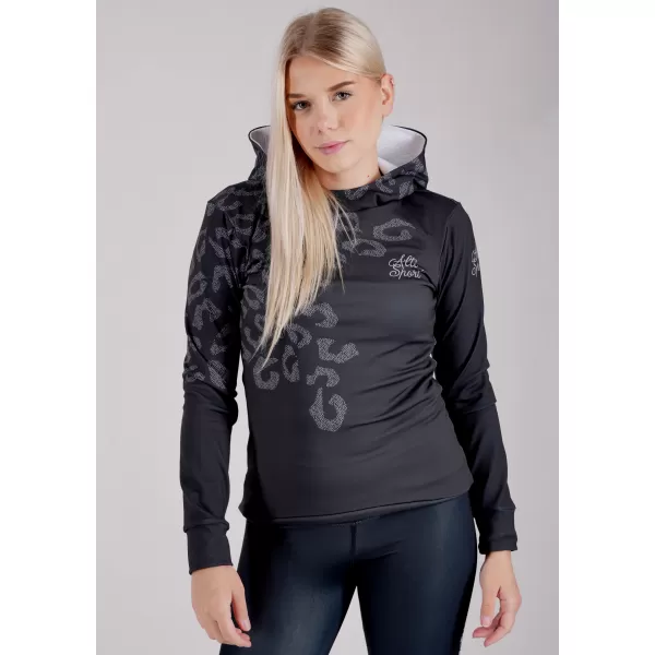  Ženski vrhunski funkcionalni pulover ALTISPORT VOJ/ALW047MI01 ČRNA 