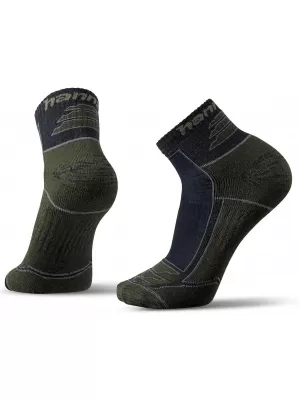 Moške nogavice HANNAH WALK LITE II TEMNO MODRA/ZELENA