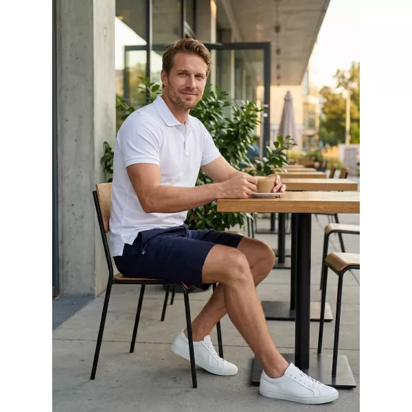  Kratke hlače KIXMI USTIN TEMNO MODRA 
