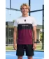 Moška premium plus funkcionalna majica s kratkimi rokavi ALTISPORT VOJ/ALM051TR02 BORDO