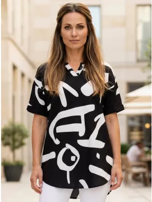 Dame KIXMI UMALI ČRNA/BELA