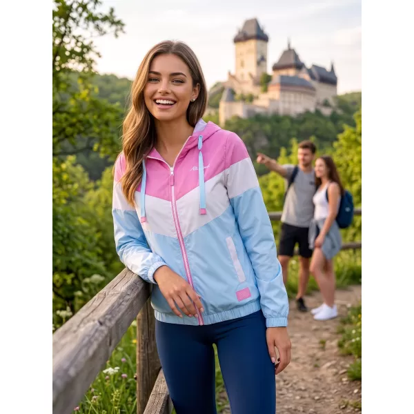  Ženska jakna ALTISPORT EDNA SVETLO ROZA 