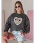 Damske trenirke DSTREET SESRDUCHOVA BY1441 TEMNO SIVA
