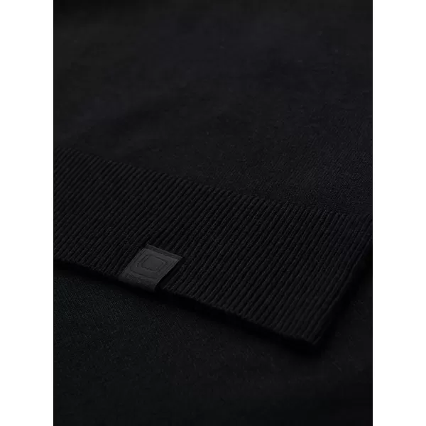  Moški pulover OMBRE OM-SWZS-0124 ČRN 