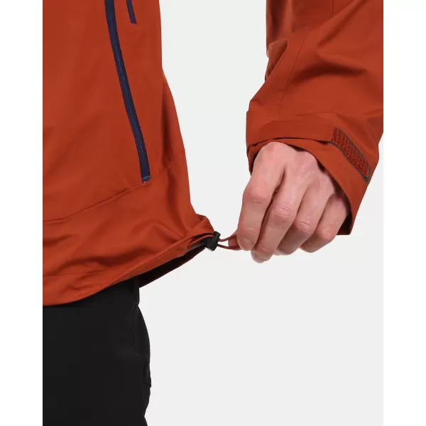  Moška hardshell jakna KILPI MAMBA-M YM0101KI RJAVA 