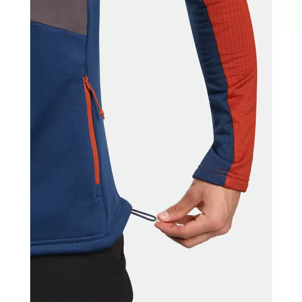  Fleece jopica KILPI SEVELEN-M YMX203KI TEMNO MODRA 
