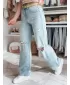 Ženske hlače DSTREET STYLLEG UY2491 MODRO