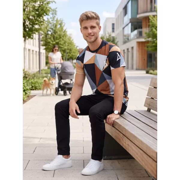  Moška funkcionalna t -majica Premium Plus ALTISPORT VOJ/ALM007TR02 ČRNO -BRUŠEN 