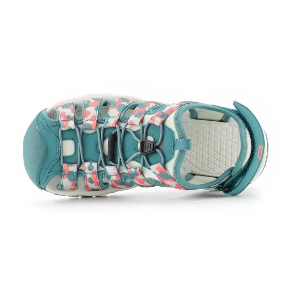  Poletne sandale ALPINE PRO AWEDE ZELENO 
