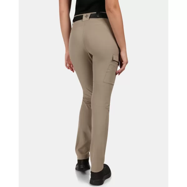  Ženske hlače KILPI BELVELA-W YLX405KI KHAKI 