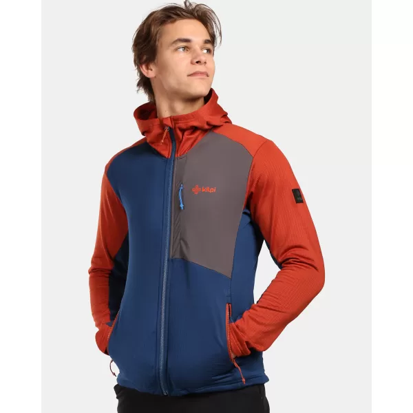  Fleece jopica KILPI SEVELEN-M YMX203KI TEMNO MODRA 