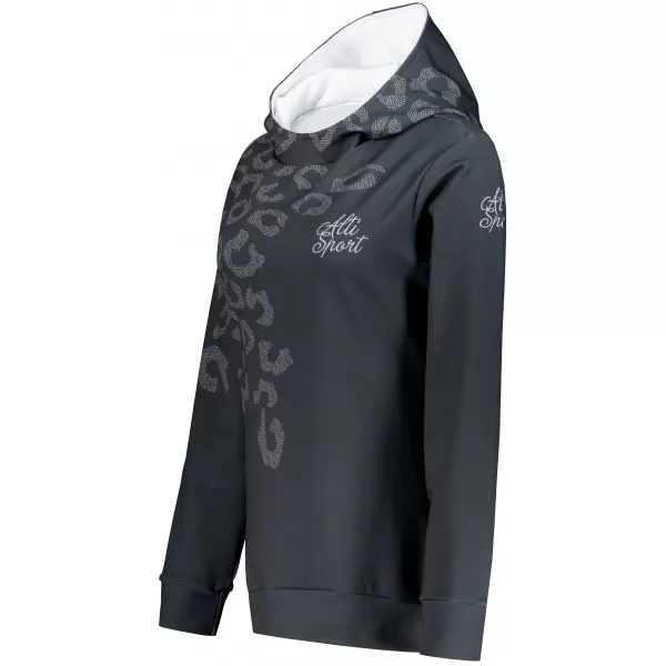  Ženski vrhunski funkcionalni pulover ALTISPORT VOJ/ALW047MI01 ČRNA 